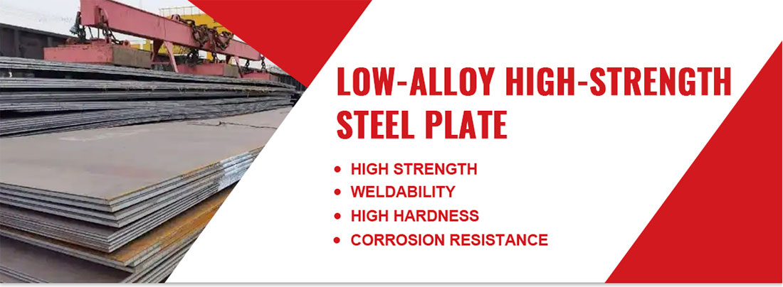 Low-alloy high-strength steel plate