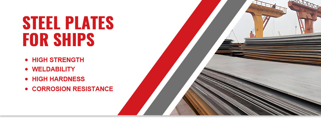 Steel plates for ships