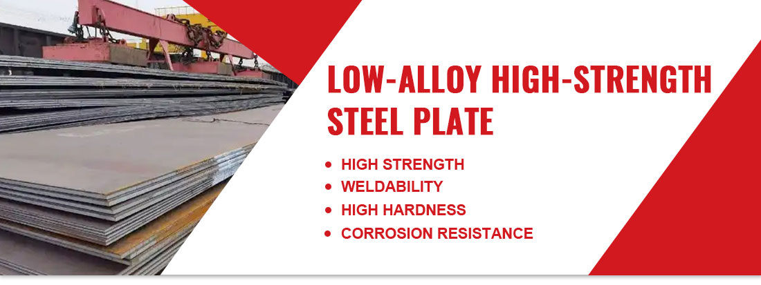 Steel plate low alloy high-strength